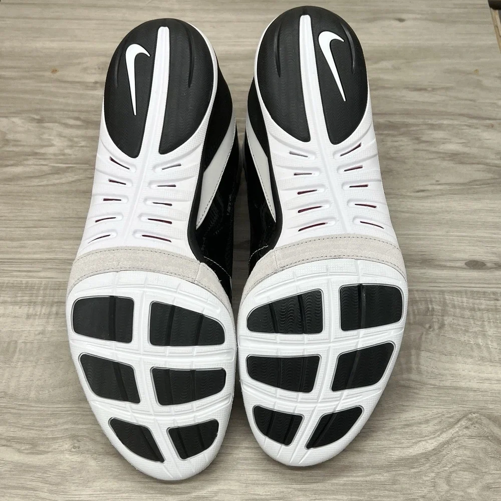 Nike Freek Wrestling Shoes Black True White Mens Size 11.5 316403 011 New